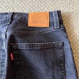 Levi’s Ribcage Straight black size 25